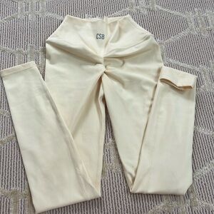 CSB Women's Cream Leggings